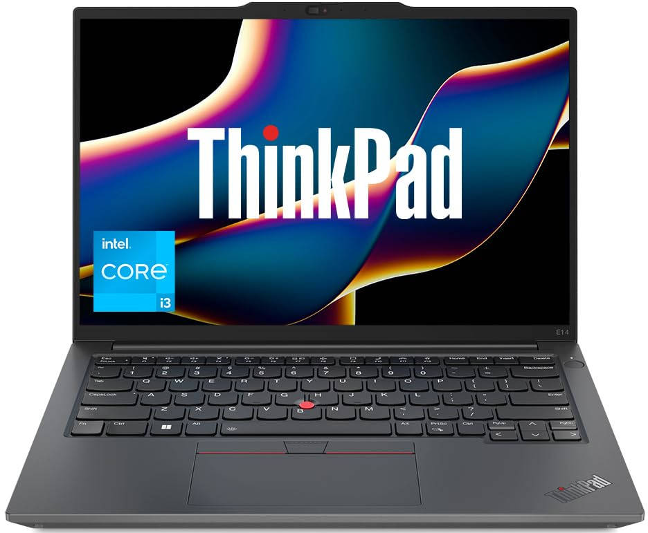 Lenovo ThinkPad E14 Gen5 (21JKS0LT00) Laptop (Core i3 13th Gen/8 GB/512 GB SSD/DOS)