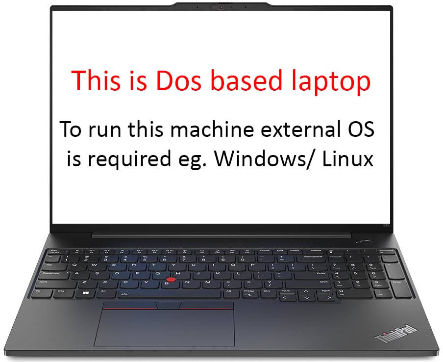 Lenovo ThinkPad E16 (21M5S0J500) Laptop (AMD Hexa Core Ryzen 5/16 GB/512 GB SSD/DOS)