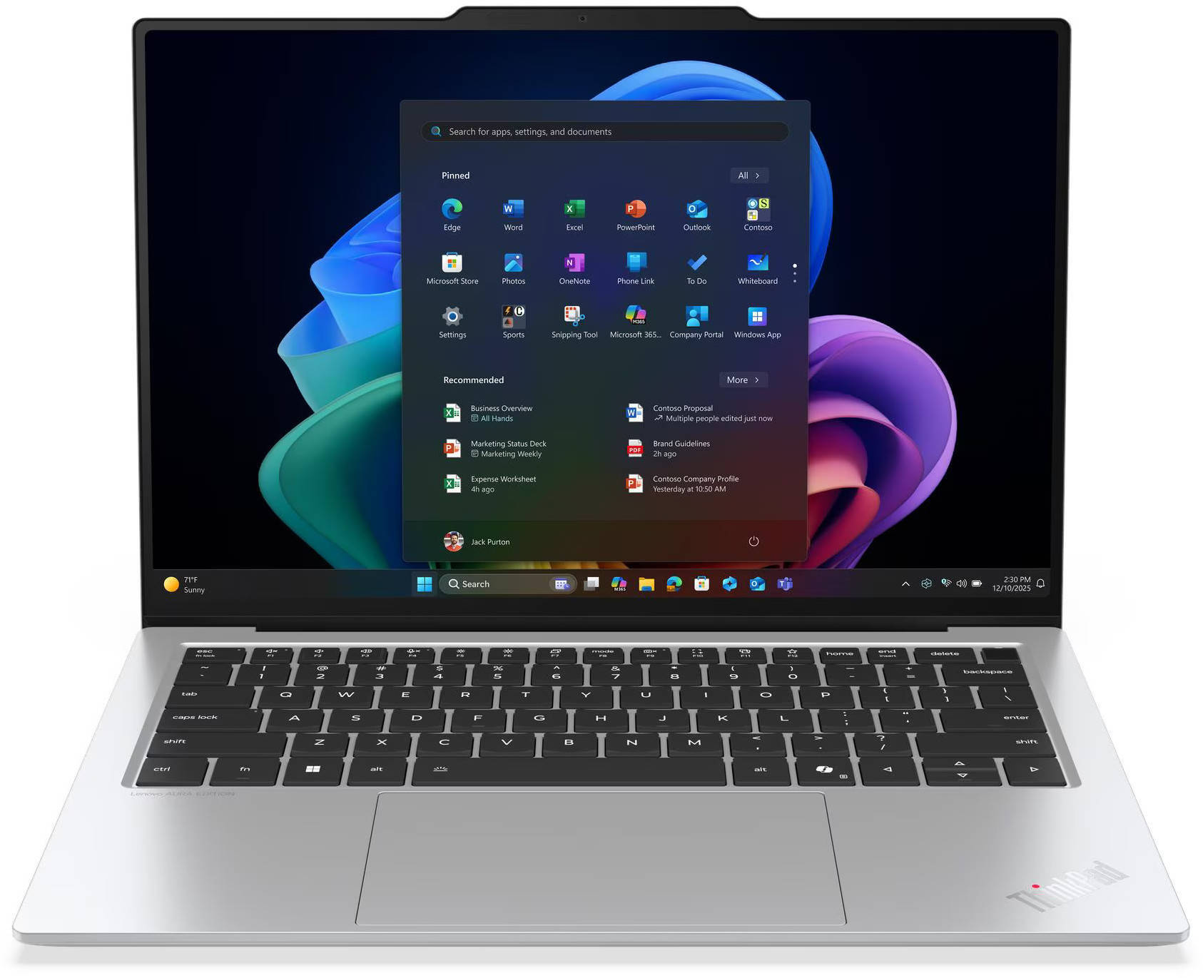 Lenovo ThinkPad X9 Gen 1 (21QB000VIG) Laptop (Core Ultra 7  Series 2 /32 GB/1 TB SSD/Windows 11)