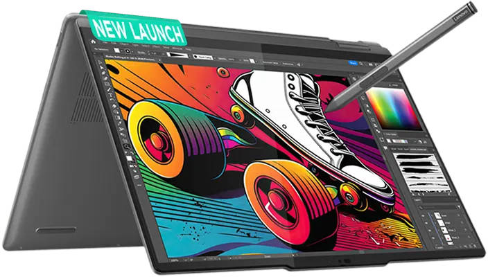 Lenovo Yoga 7 14IML9 (83DJ00AKIN) Laptop (Core Ultra 5/16 GB/512 GB SSD/Windows 11)
