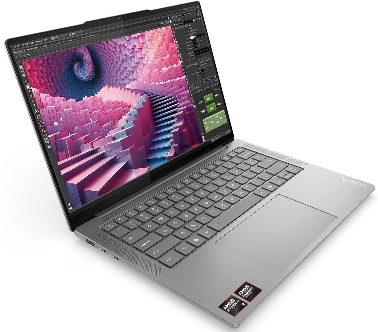 Lenovo Yoga Pro 7 14ASP9 Gen 9 (83HN0027IN) Laptop (AMD Deca Core Ryzen 9/32 GB/1 TB SSD/Windows 11)