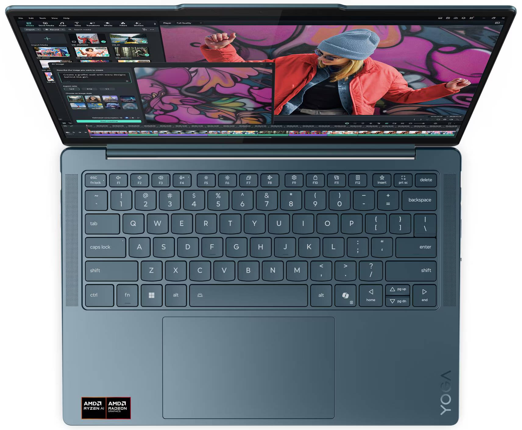Lenovo Yoga Slim 7 14AKP10 (83JY005YIN) Laptop (AMD Octa Core Ryzen AI 7/32 GB/1 TB SSD/Windows 11)