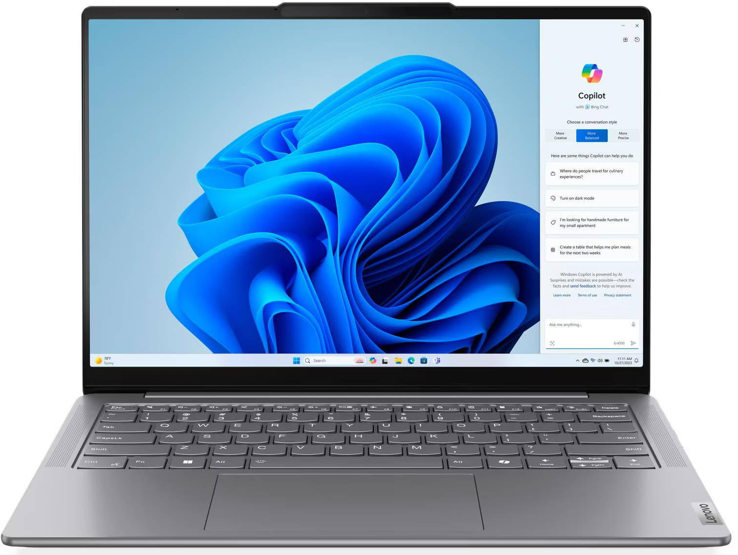Lenovo Yoga Slim 7 14IMH9 (83CV00DEIN) Laptop (Core Ultra 7/32 GB/1 TB SSD/Windows 11)