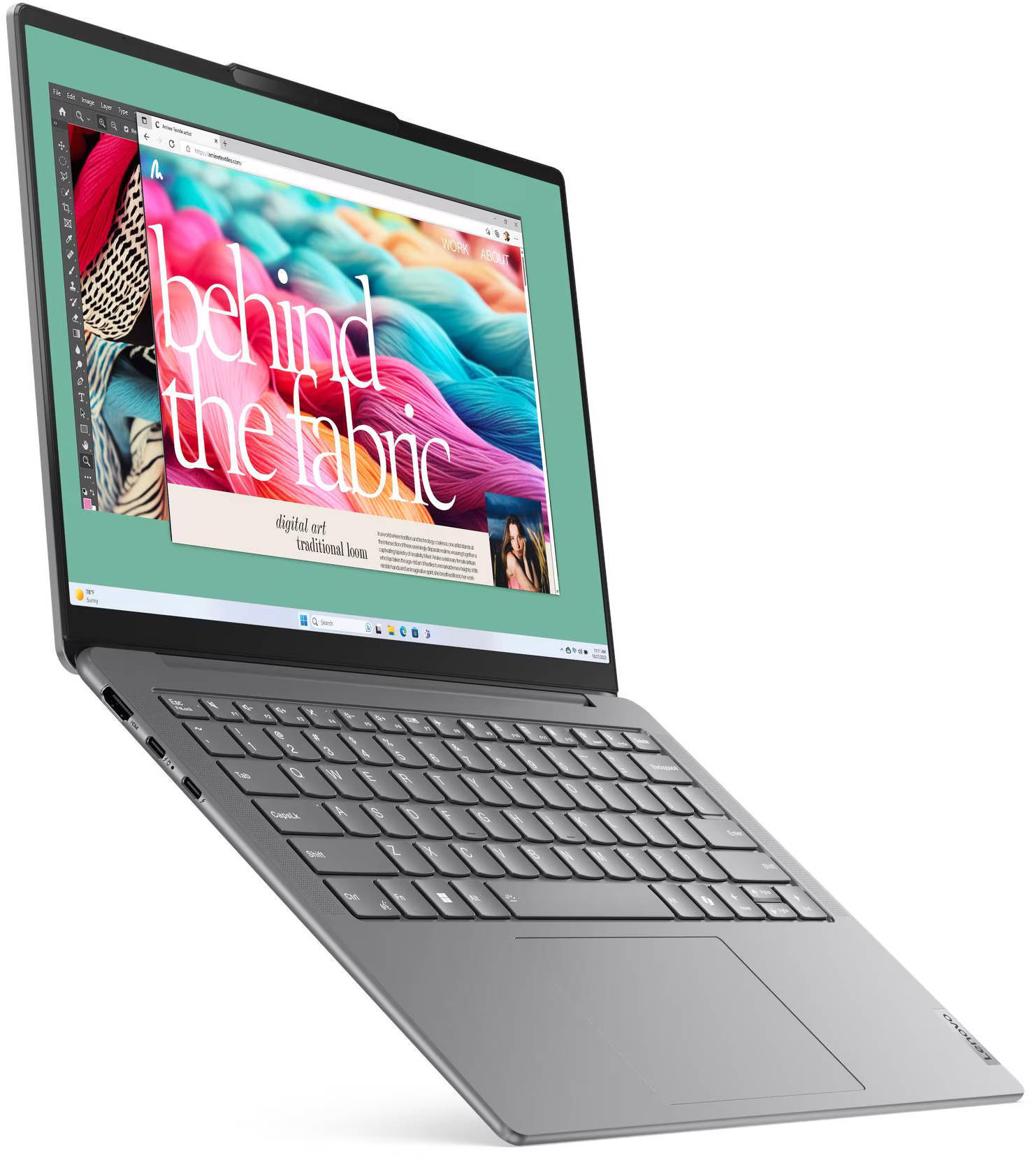Lenovo Yoga Slim 7 14IMH9 (83CV00DGIN) Laptop (Core Ultra 5/16 GB/1 TB SSD/Windows 11)