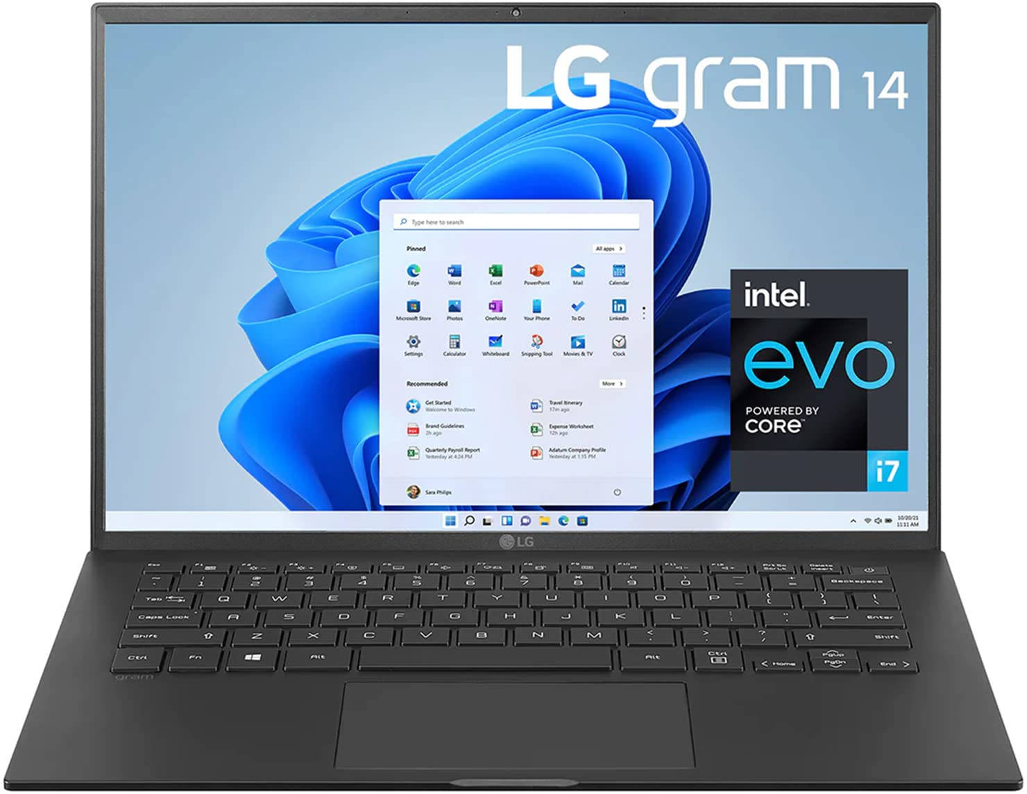 LG gram 14Z90P-G.AH85A2 Intel Evo Laptop (Core i7 11th Gen/16 GB/512 GB SSD/Windows 11)