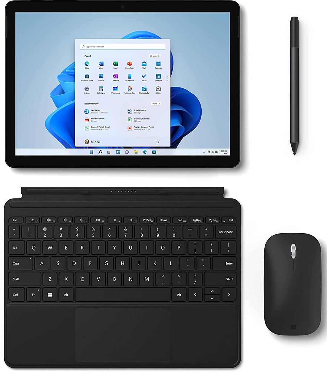 Microsoft Surface Go 3 (8VA-00028) Laptop (Intel Celeron Dual Core/8 GB/128 GB SSD/Windows 11)