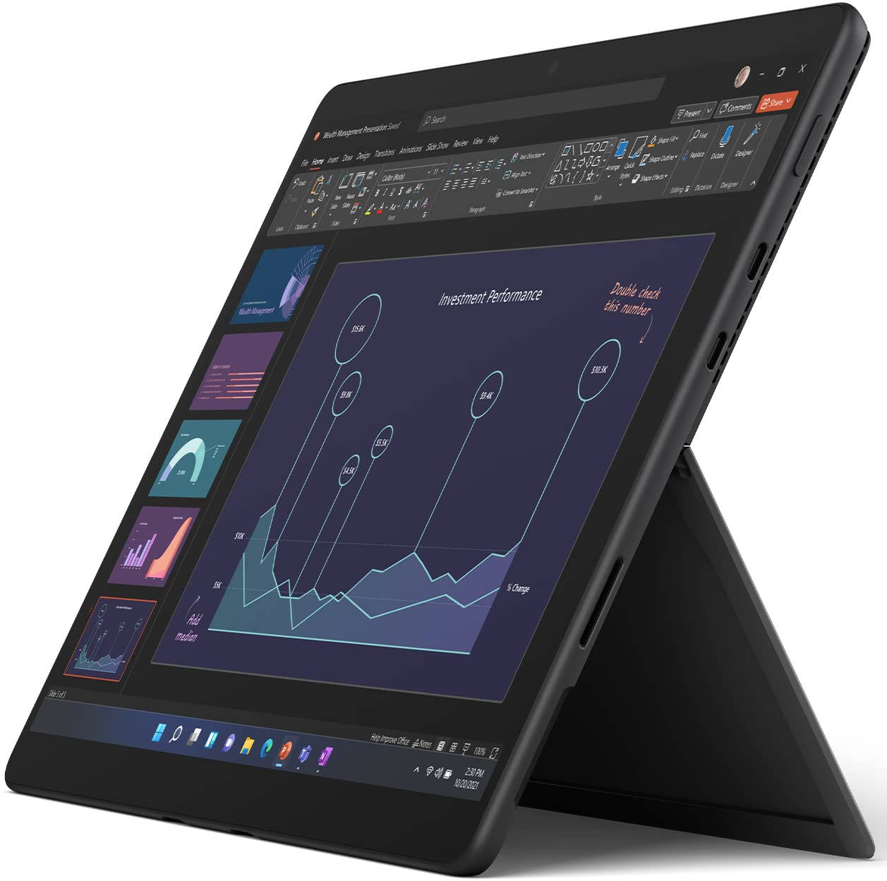 Microsoft Surface Pro 8 Intel Evo (8PQ-00029) Laptop (Core i5 11th Gen/8 GB/256 GB SSD/Windows 11)