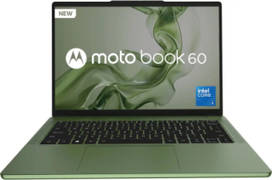 Motorola Moto Book 60 14IRH10R (83J7000DIN) Laptop (Core 7  Series 2 /16 GB/1 TB SSD/Windows 11)