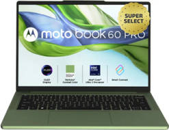 Motorola Moto Book 60 Pro 14IAH101 (83NY0008IN) Laptop (Core Ultra 5 (Series 2)/16 GB/1 TB SSD/Windows 11)