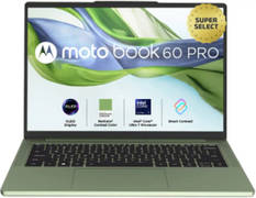 Motorola Moto Book 60 Pro 14IAH101 (83NY000BIN) Laptop (Core Ultra 7 (Series 2)/32 GB/1 TB SSD/Windows 11)