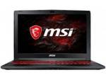 MSI GL62M 7RDX-1096 Laptop (Core i7 7th Gen/16 GB/1 TB/Windows 10/2 GB)
