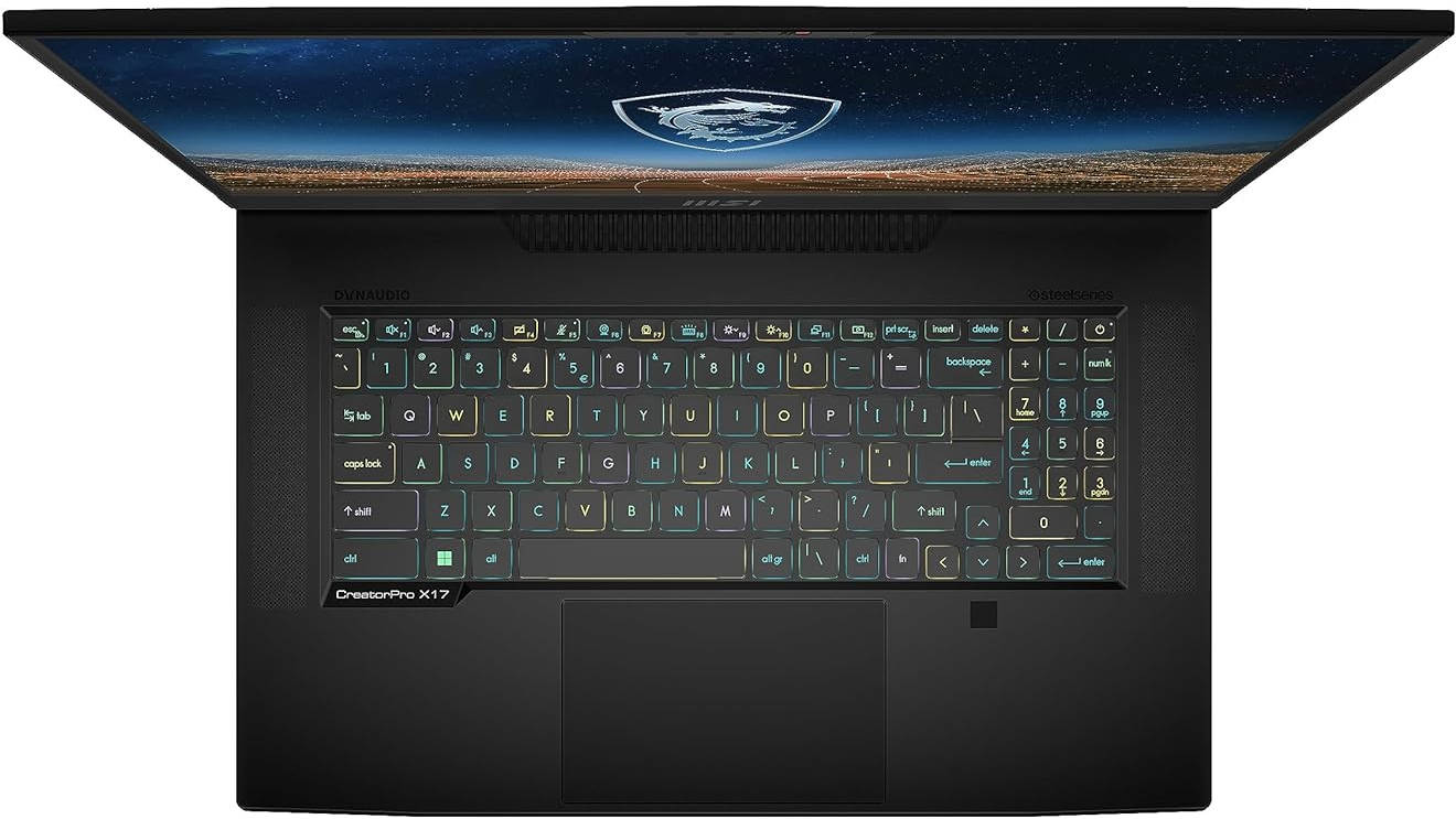 MSI CreatorPro X17 HX A13VKS-249IN Laptop (Core i9 13th Gen/64 GB/4 TB SSD/Windows 11/12 GB)