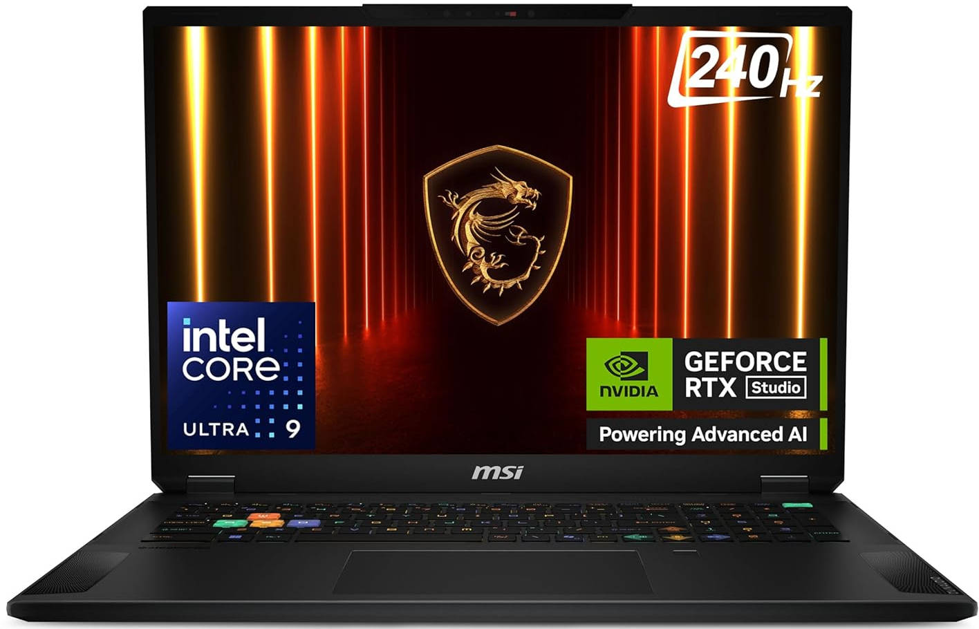 MSI Stealth 18 HX AI A2XWHG-043IN Laptop (Core Ultra 9  Series 2 /32 GB/2 TB SSD/Windows 11/12 GB)