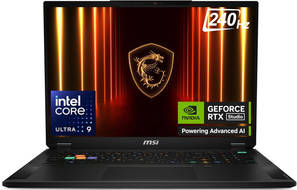 MSI Stealth 18 HX AI A2XWHG-043IN Laptop (Core Ultra 9  Series 2 /32 GB/2 TB SSD/Windows 11/12 GB)