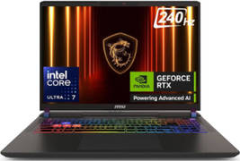 MSI Vector 16 HX AI A2XWHG-227IN Laptop (Core Ultra 7  Series 2 /32 GB/1 TB SSD/Windows 11/12 GB)