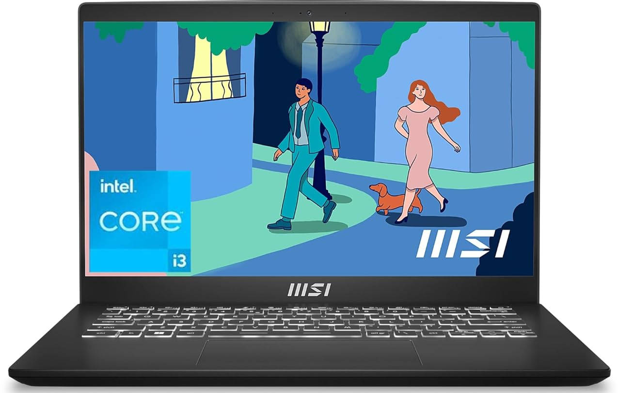 MSI Modern 15 B12M-613IN Laptop (Core i3 12th Gen/8 GB/512 GB SSD/Windows 11)