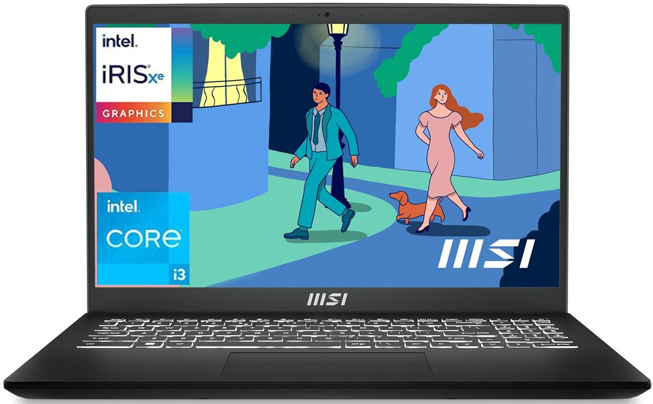 MSI Modern 15 B12MO-1008IN Laptop (Core i3 12th Gen/8 GB/512 GB SSD/Windows 11)