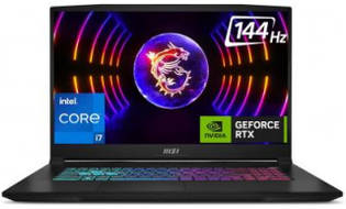 MSI Katana 17 B13VGK-1231IN Laptop (Core i7 13th Gen/16 GB/1 TB SSD/Windows 11/8 GB)