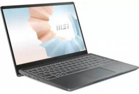 MSI Modern 14 B5M-242IN Laptop (AMD Hexa Core Ryzen 5/8 GB/512 GB SSD/Windows 11)