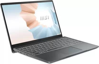 MSI Modern 14 B5M-242IN Laptop (AMD Hexa Core Ryzen 5/8 GB/512 GB SSD/Windows 11)