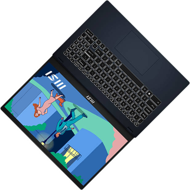 MSI Modern 15 B7M-428IN Laptop (AMD Hexa Core Ryzen 5/8 GB/512 GB SSD/Windows 11)