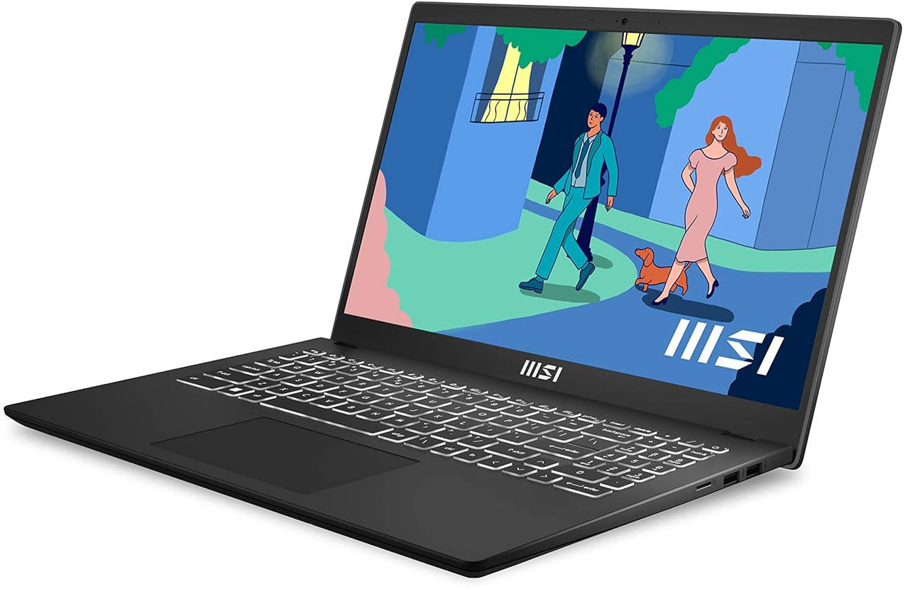 MSI Modern 15 B7M-445IN Laptop (AMD Hexa Core Ryzen 5/16 GB/512 GB SSD/Windows 11)