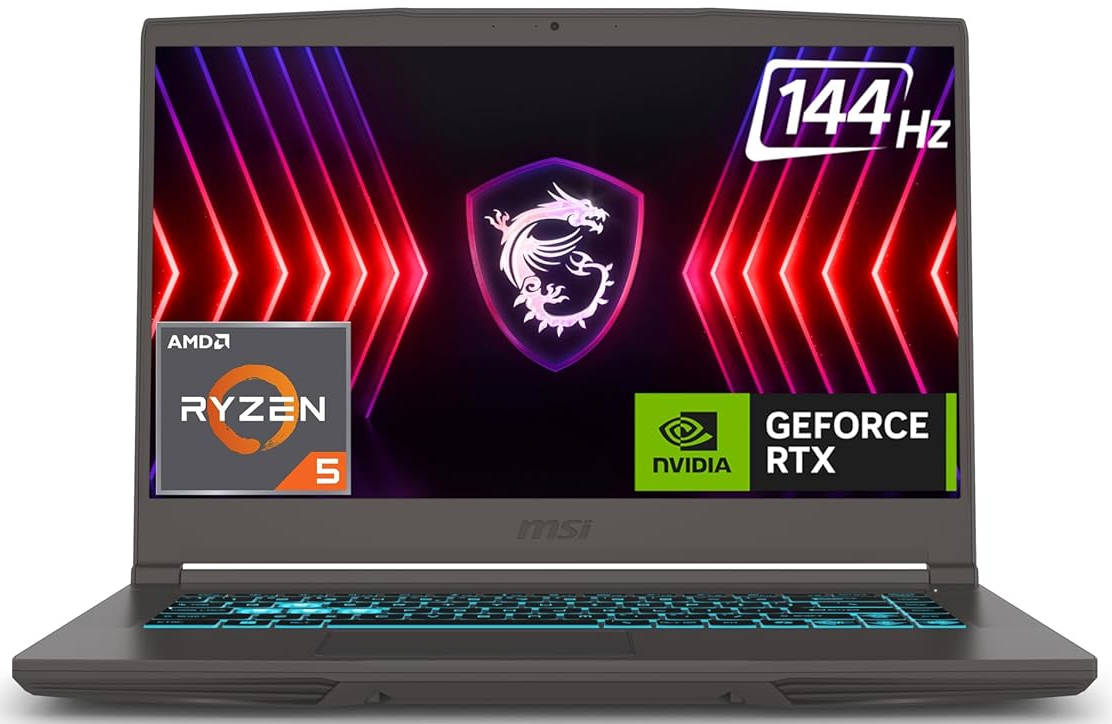 MSI Thin A15 B7VE-066IN Laptop (AMD Hexa Core Ryzen 5/16 GB/512 GB SSD/Windows 11/6 GB)