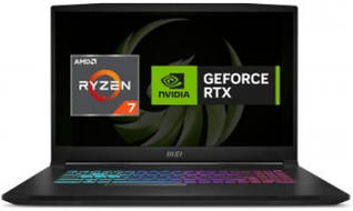MSI Bravo 17 C7VFK-034IN Laptop (AMD Octa Core Ryzen 7/16 GB/1 TB SSD/Windows 11/8 GB)