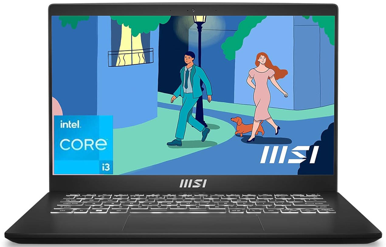 MSI Modern 14 C12MO-1213IN Laptop (Core i3 12th Gen/8 GB/512 GB SSD/Windows 11)