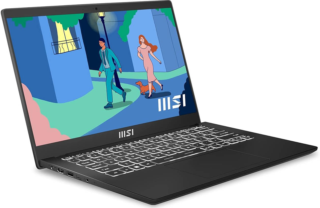 MSI Modern 14 C12MO-1213IN Laptop (Core i3 12th Gen/8 GB/512 GB SSD/Windows 11)