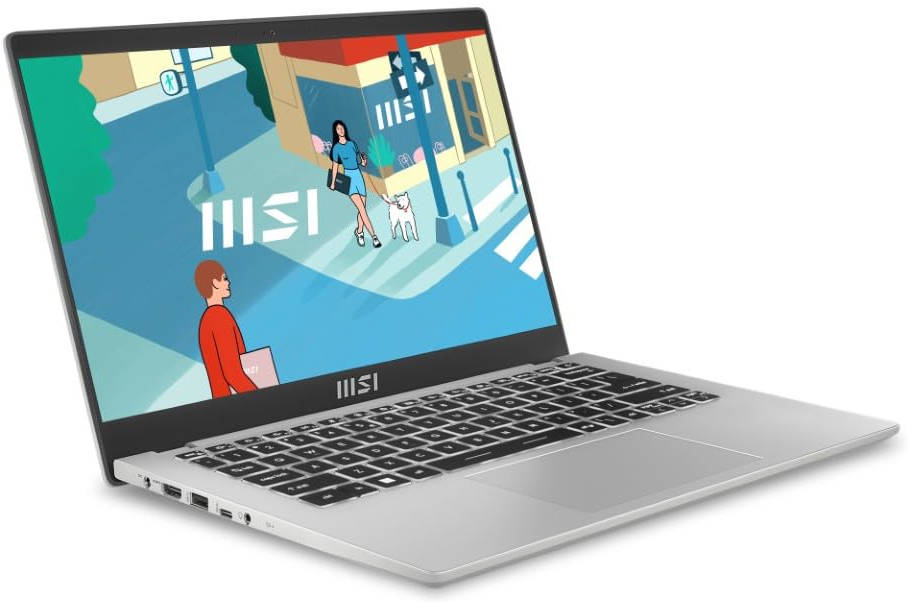 MSI Modern 14 C13M-115IN Laptop (Core i3 13th Gen/8 GB/512 GB SSD/Windows 11)