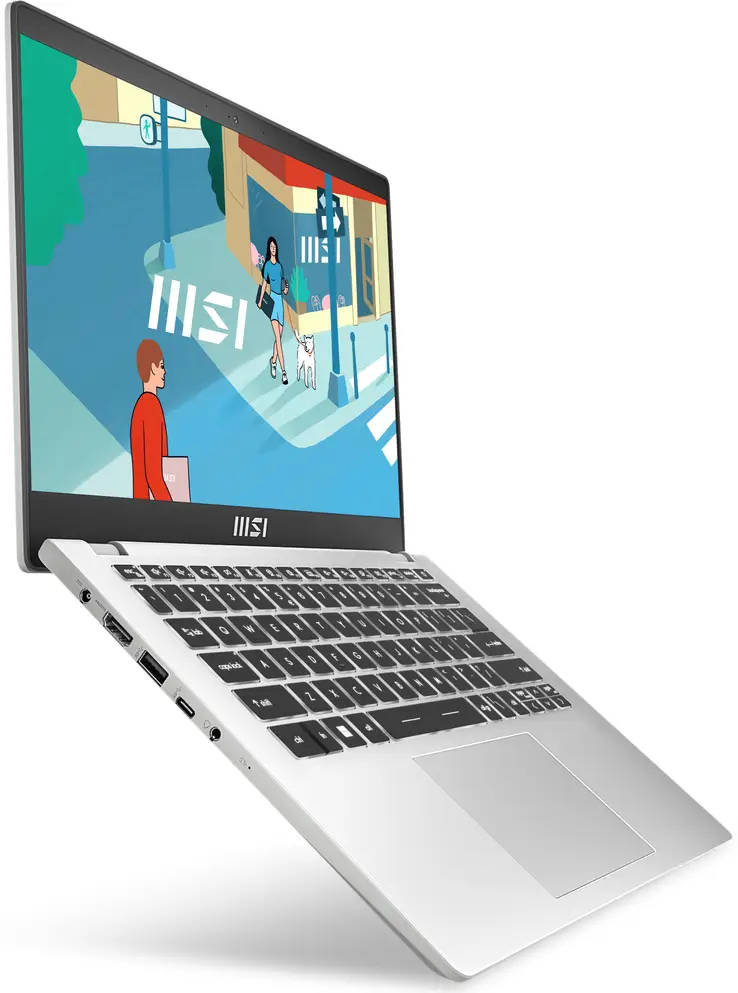 MSI Modern 14 C13M-115IN Laptop (Core i3 13th Gen/8 GB/512 GB SSD/Windows 11)