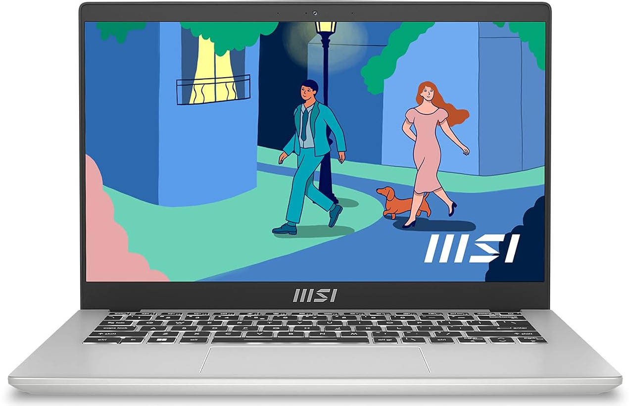 MSI Modern 14 C7M-284IN Laptop (AMD Hexa Core Ryzen 5/8 GB/512 GB SSD/Windows 11)