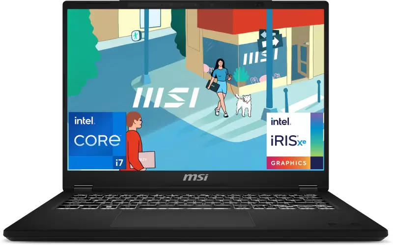 MSI Modern 14 H D13MG-072IN Laptop (Core i7 13th Gen/16 GB/1 TB SSD/Windows 11)