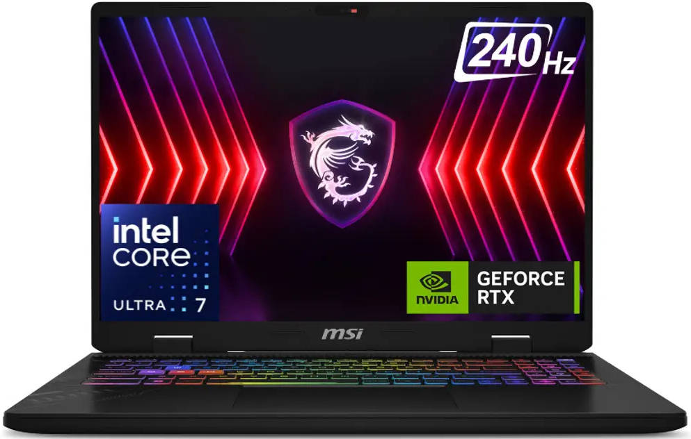MSI Crosshair 16 HX AI D2XWGKG-066IN Laptop (Core Ultra 7  Series 2 /16 GB/1 TB SSD/Windows 11/8 GB)