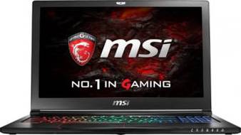 MSI GS63VR 6RF Stealth Pro Laptop (Core i7 6th Gen/16 GB/1 TB 256 GB SSD/Windows 10/6 GB)