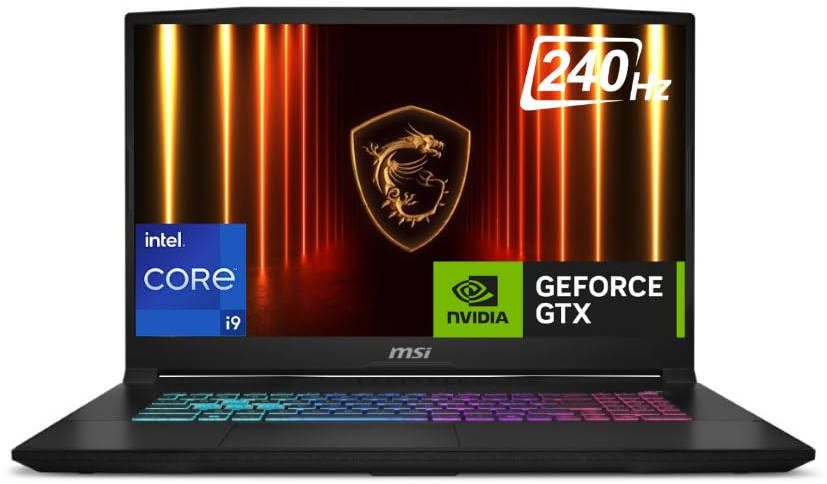 MSI Katana 17 HX B14WGK-085IN Laptop (Core i9 14th Gen/16 GB/1 TB SSD/Windows 11/8 GB)