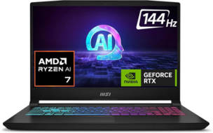 MSI Katana A15 AI B8VE-481IN Laptop (AMD Octa Core Ryzen 7/16 GB/512 GB SSD/Windows 11/6 GB)