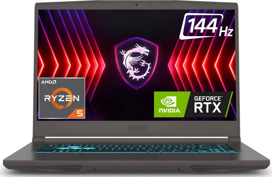 MSI Thin A15 B7UC-068IN Laptop (AMD Hexa Core Ryzen 5/16 GB/512 GB SSD/Windows 11/4 GB)