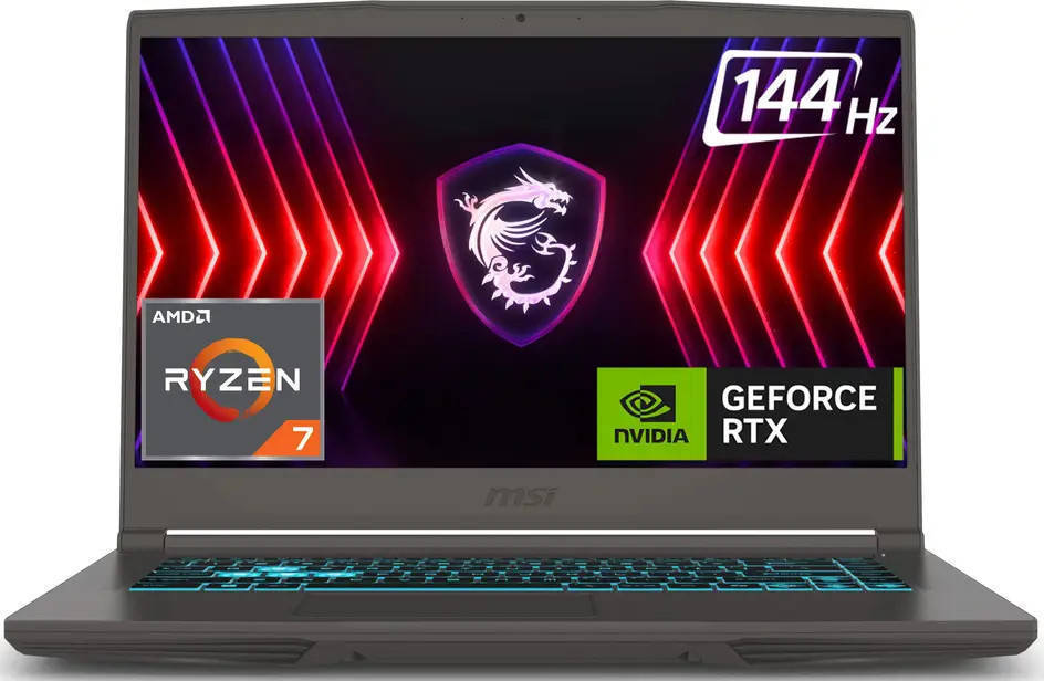 MSI Thin A15 B7UC-481IN Laptop (AMD Octa Core Ryzen 7/16 GB/1 TB SSD/Windows 11/4 GB)
