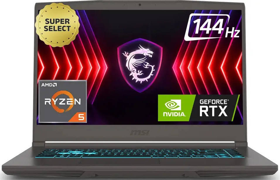 MSI Thin A15 B7UCX-067IN Laptop (AMD Hexa Core Ryzen 5/16 GB/512 GB SSD/Windows 11/4 GB)