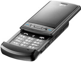LG KE 970 Titanium Black