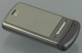 LG KE 970 Titanium Black