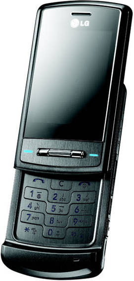 LG KE 970 Titanium Black