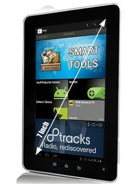 Maxtouuch 7 inch Metallic Android 4.0 Tablet PC