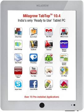 Milagrow TabTop 10.4 16GB WiFi and 3G