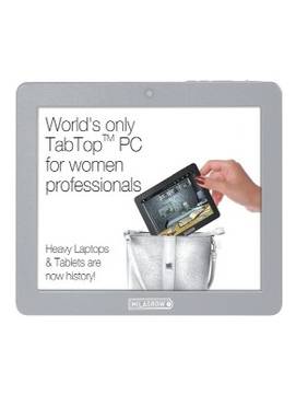 Milagrow TabTop 7.4W MGPT02 8GB White and Silver WiFi and 3G