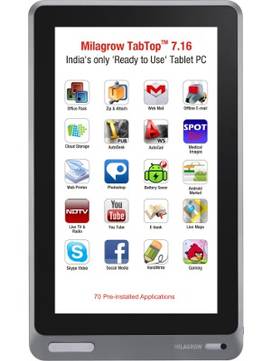 Milagrow TabTop 7.16 4GB WiFi and 3G