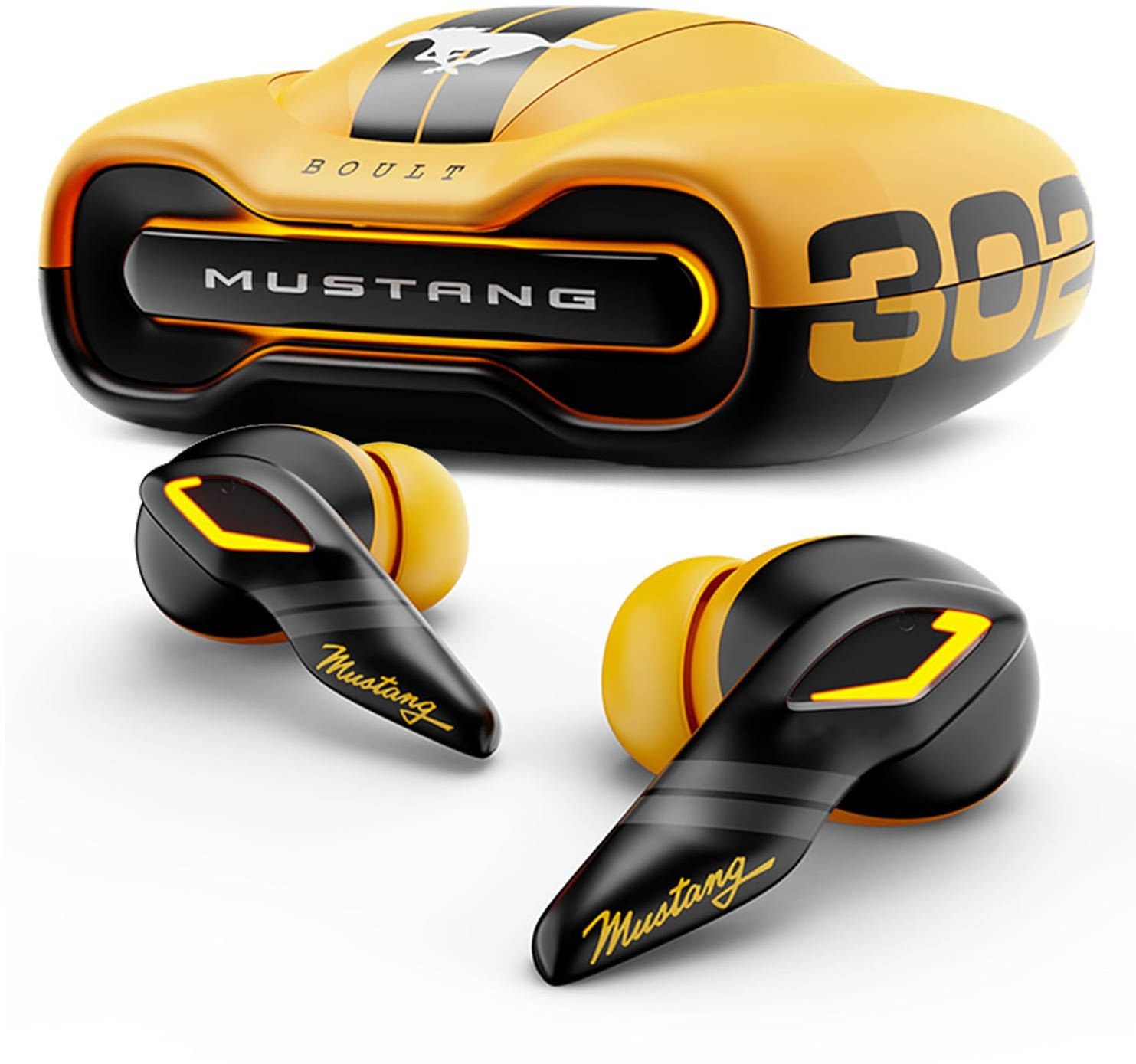 Boult Audio Mustang Torq Yellow