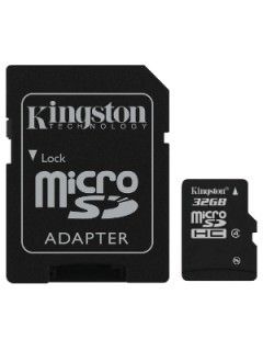 Kingston 32GB MicroSDHC Class 4 SDC4/32GB Price